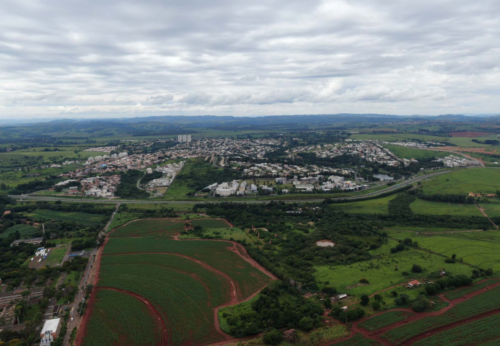 imagem aérea de fazendas