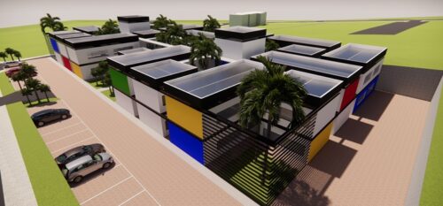 ilustração do projeto da vila das startups