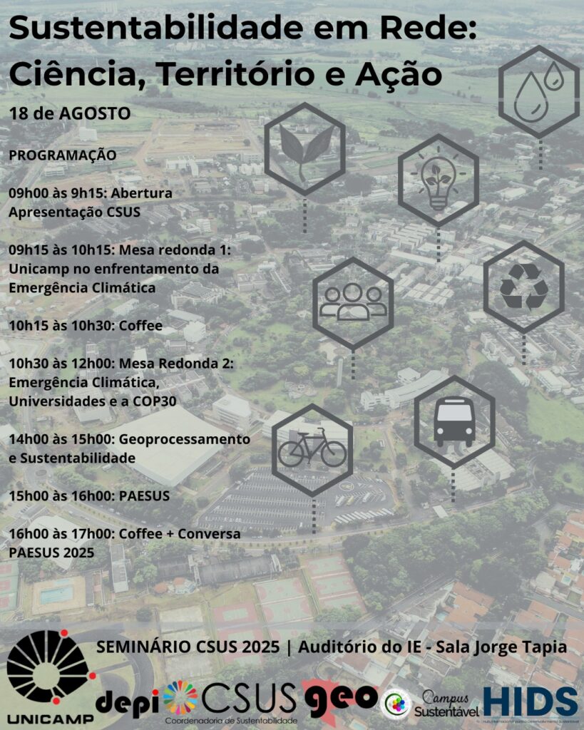 cartaz seminário csus