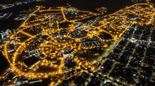 vista aérea do campus da Unicamp